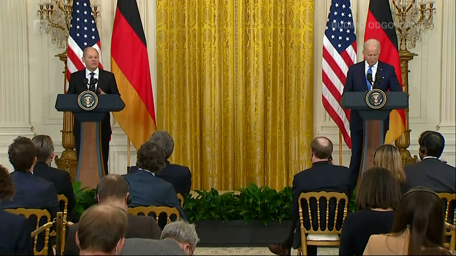 Njemačka između Amerike i Rusije